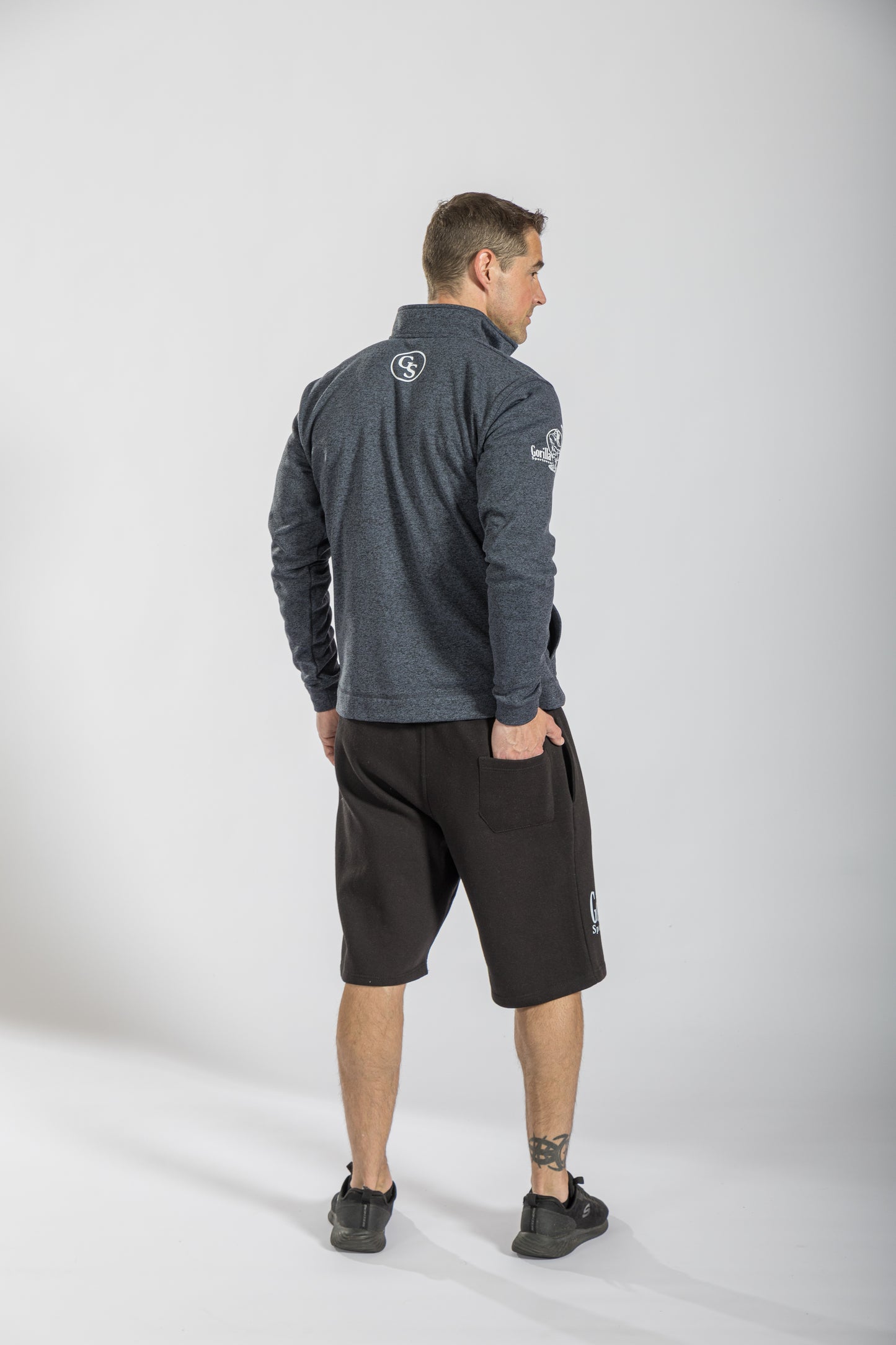 Gorilla Gear Golf Quarter Zip & Short Combo