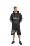 Birdie Blend Sleek Golf Hoodie and Short Ensemble