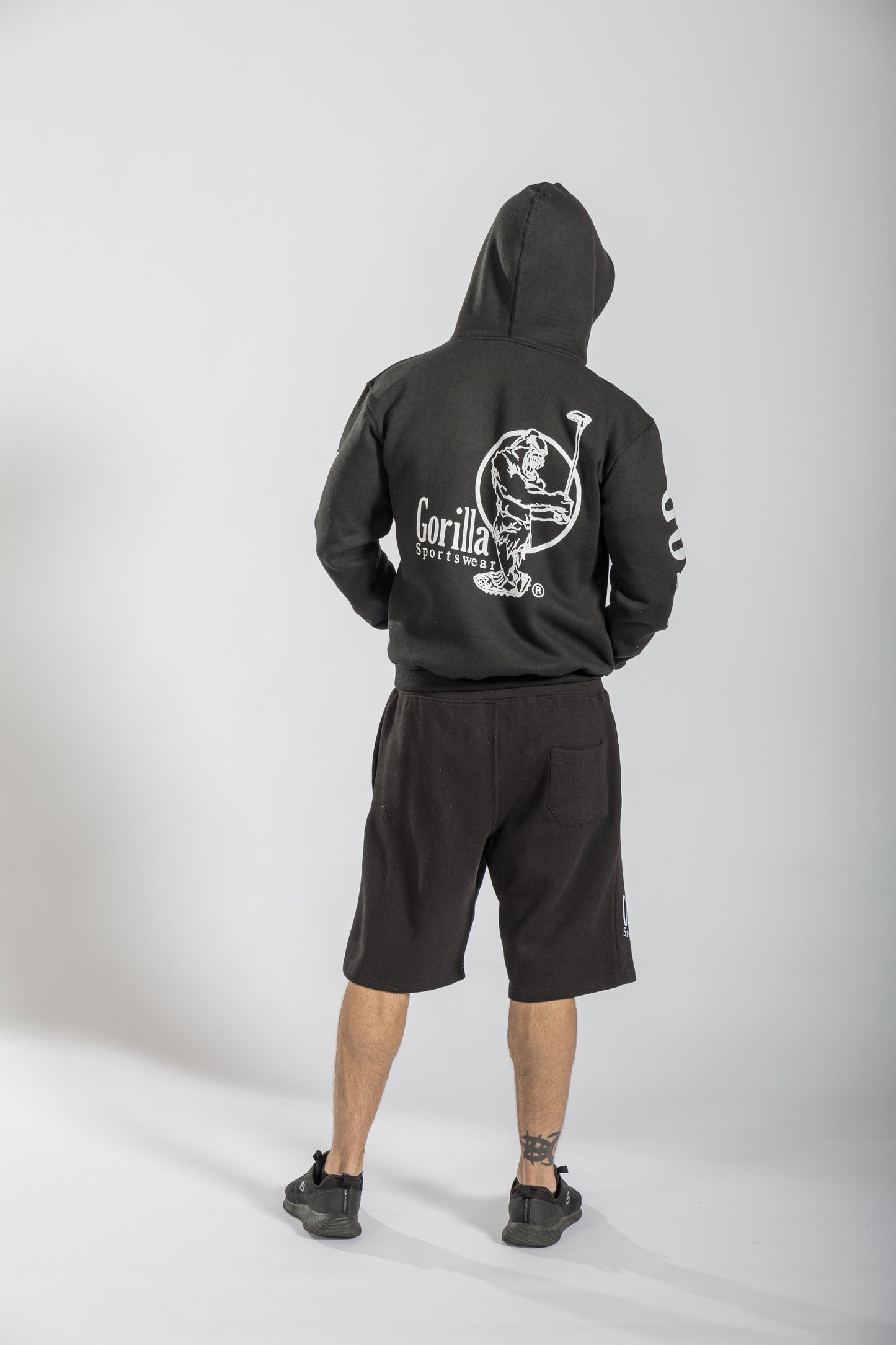 Birdie Blend Sleek Golf Hoodie and Short Ensemble