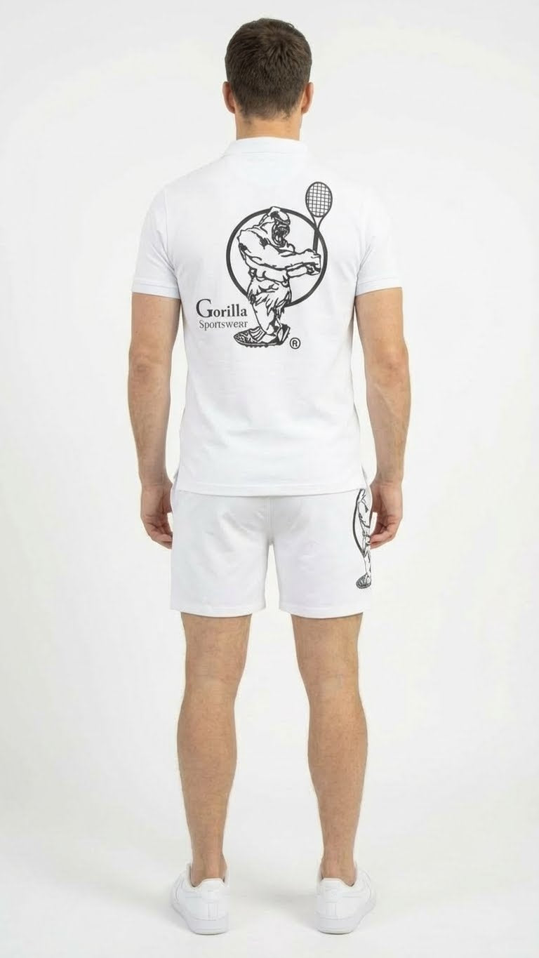 Men & Women Unisex Lightweight White Tennis Shirt for Performance and Comfort