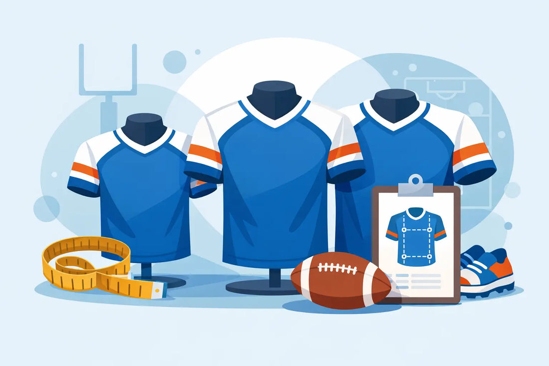 Football Jersey Size Guide for the Right Fit