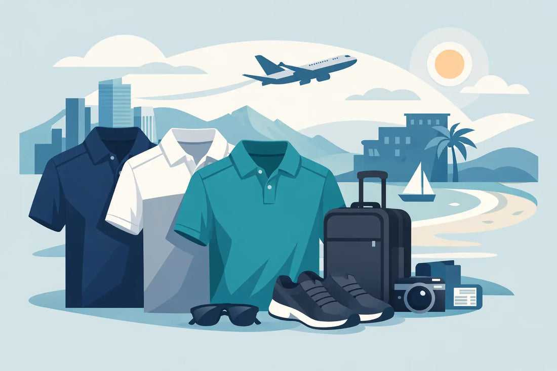 Athletic Polos for Travel That Keep You Ready