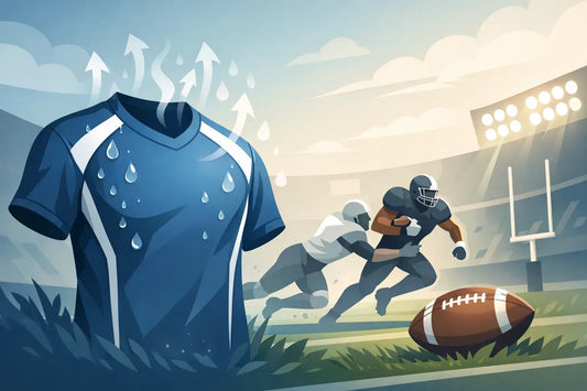 Moisture Wicking Football Tops That Perform