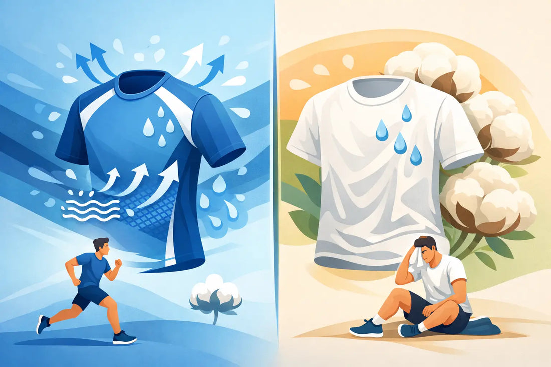 Moisture Wicking Shirts Versus Cotton for Sports