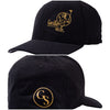 Black & Gold Edition Flexfit Lightweight Golf Cap - Men/Women