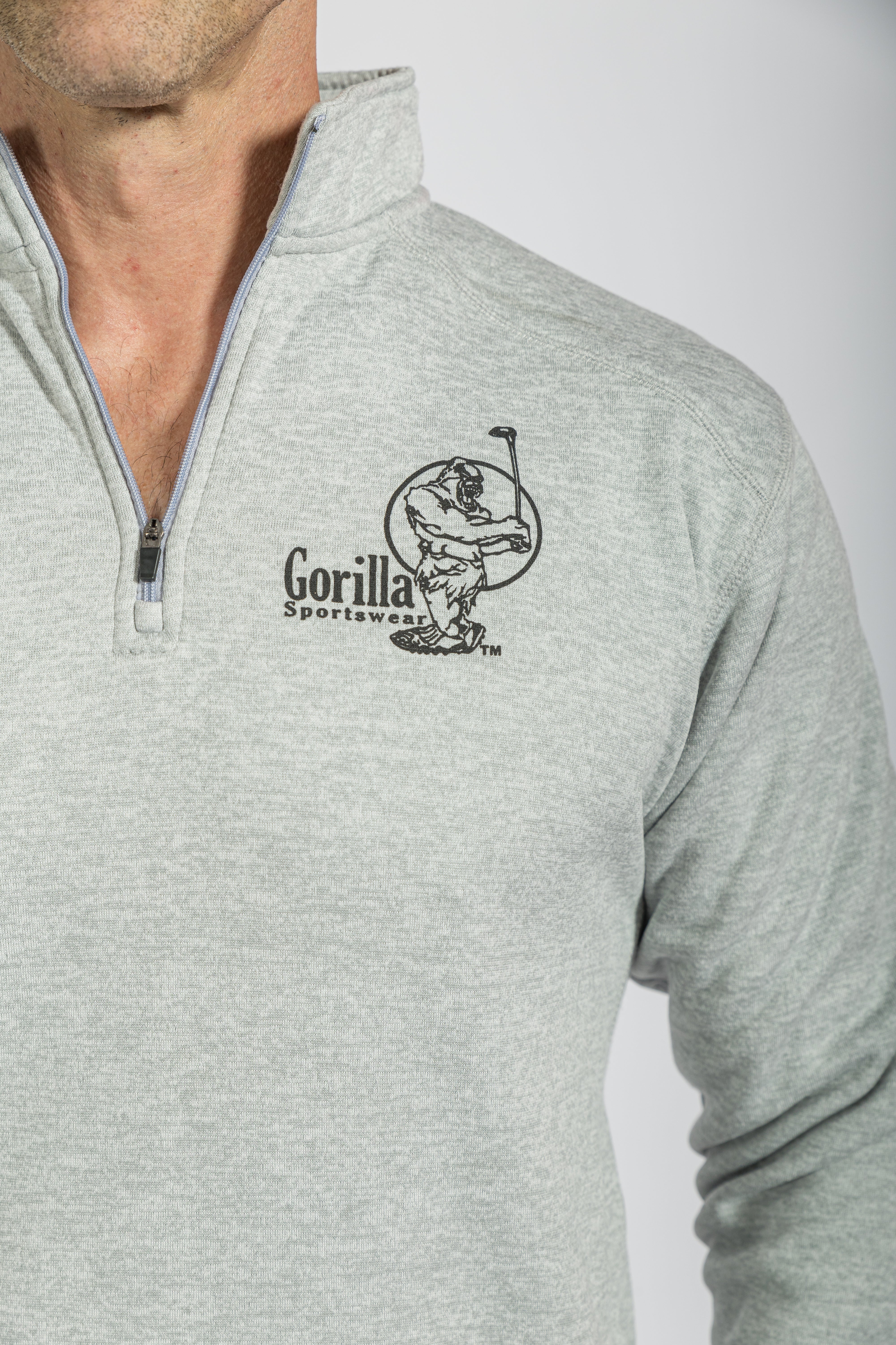 Birdie Breeze: Quarter Zip & Shorts Ensemble