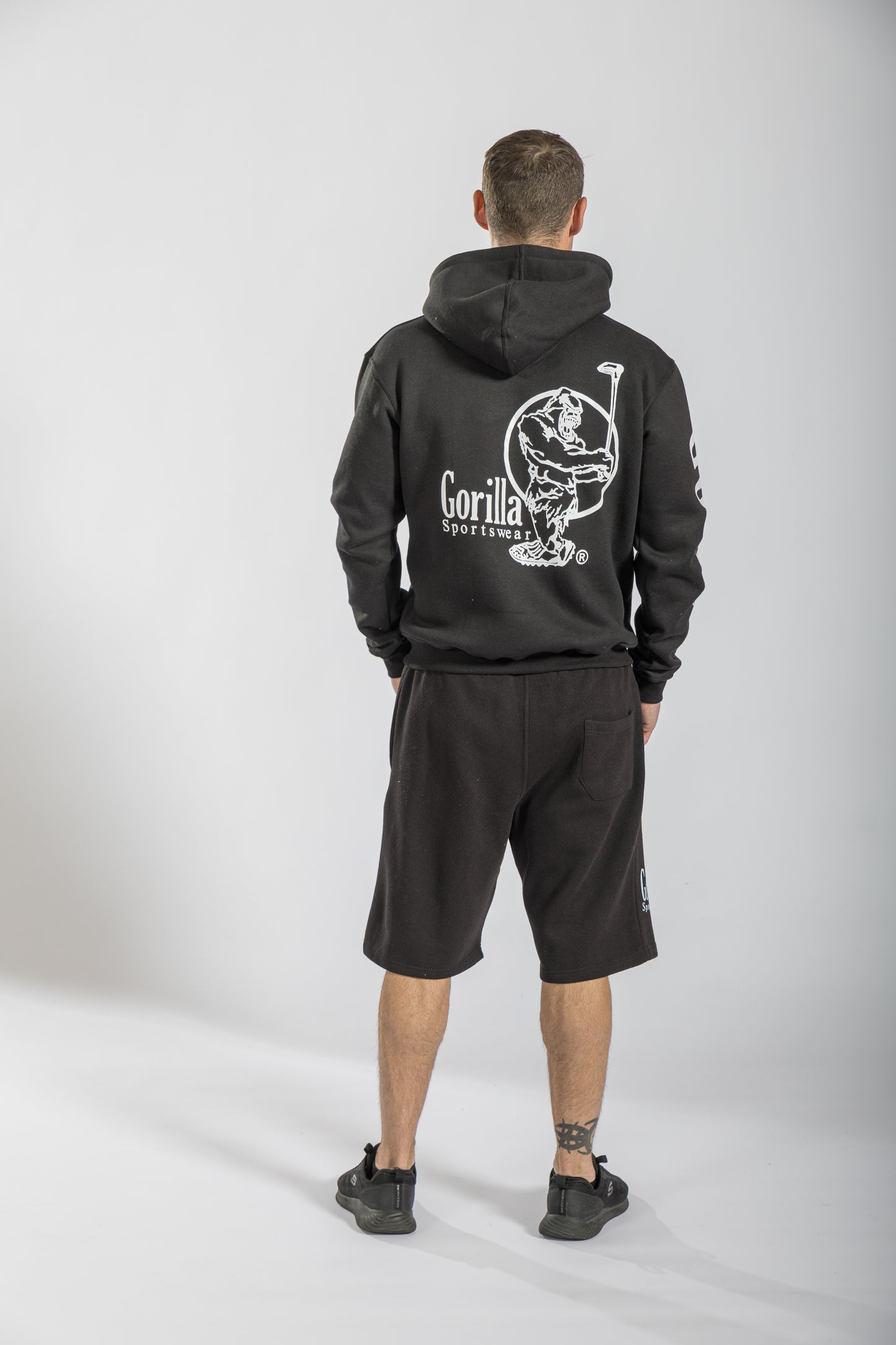Birdie Blend Sleek Golf Hoodie and Short Ensemble