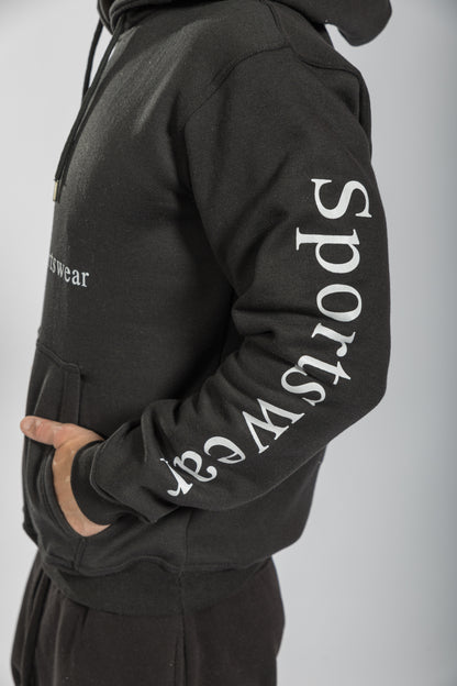Birdie Blend Sleek Golf Hoodie and Short Ensemble