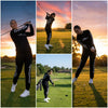 Men and Womens Unisex Black Sweatsuit Athleisure Sportswear