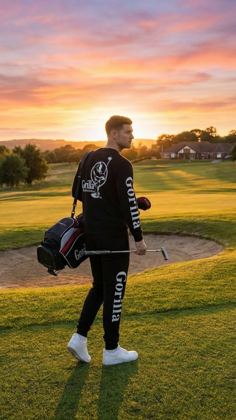 Men & Women Unisex Black Sweatsuit Athleisure Sportswear Set for Comfort and Everyday Wear