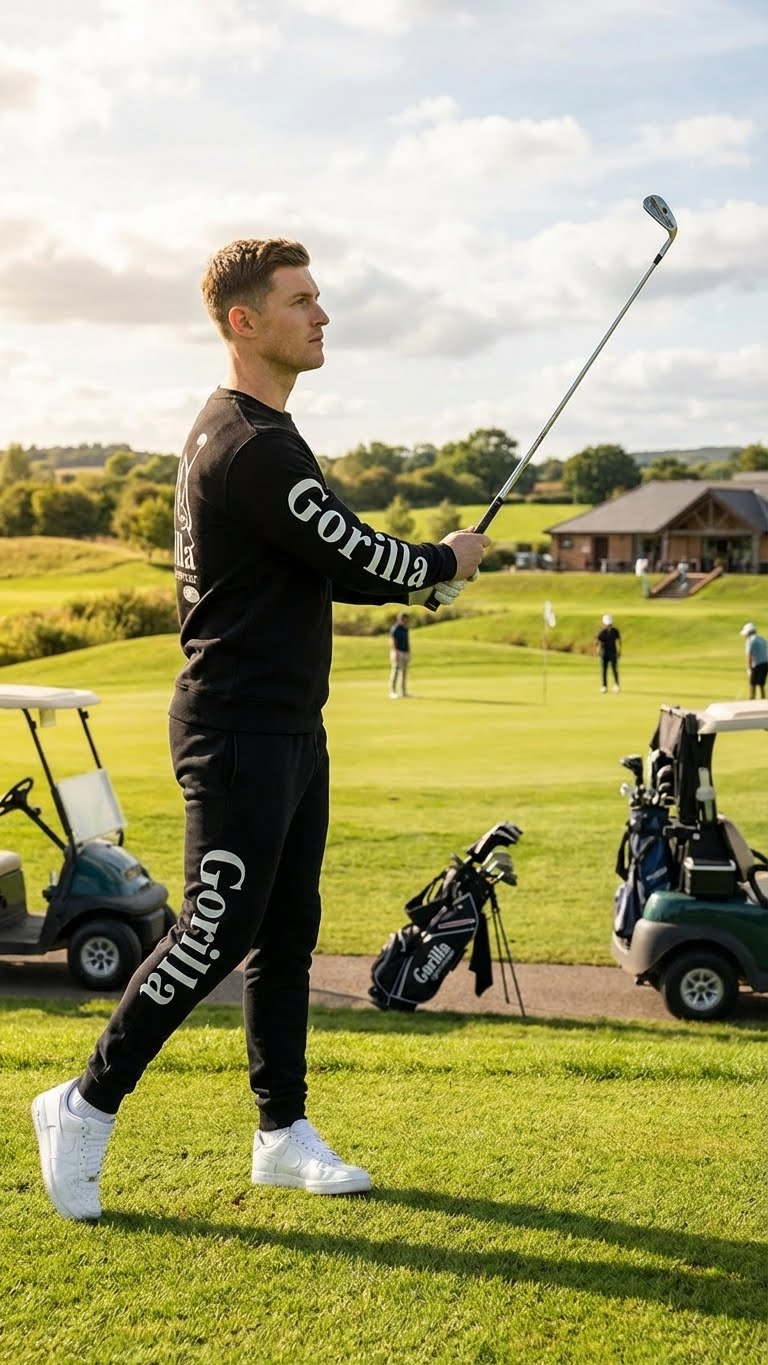 Men & Women Unisex Black Sweatsuit Athleisure Sportswear Set for Comfort and Everyday Wear