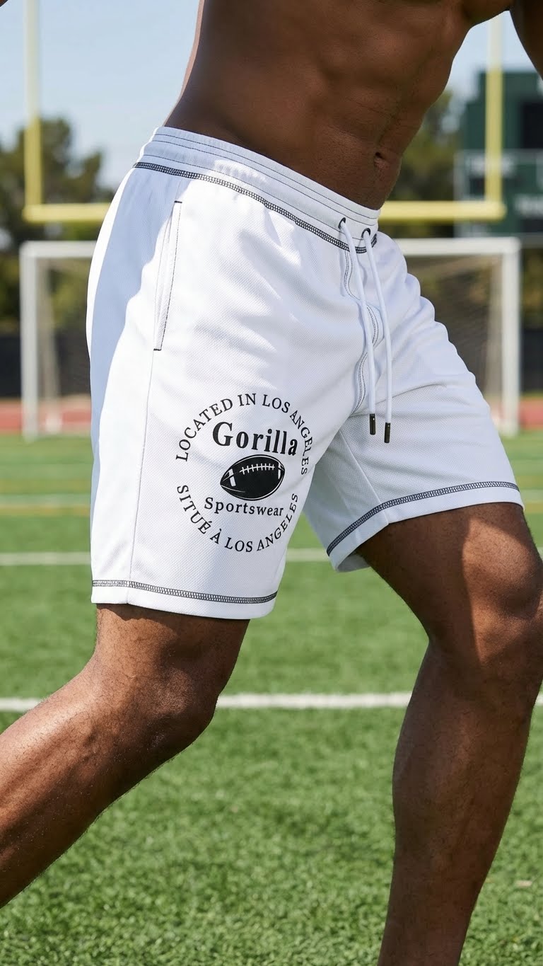 Men’s ComfyCasual Professional Performance Football Shorts for Training