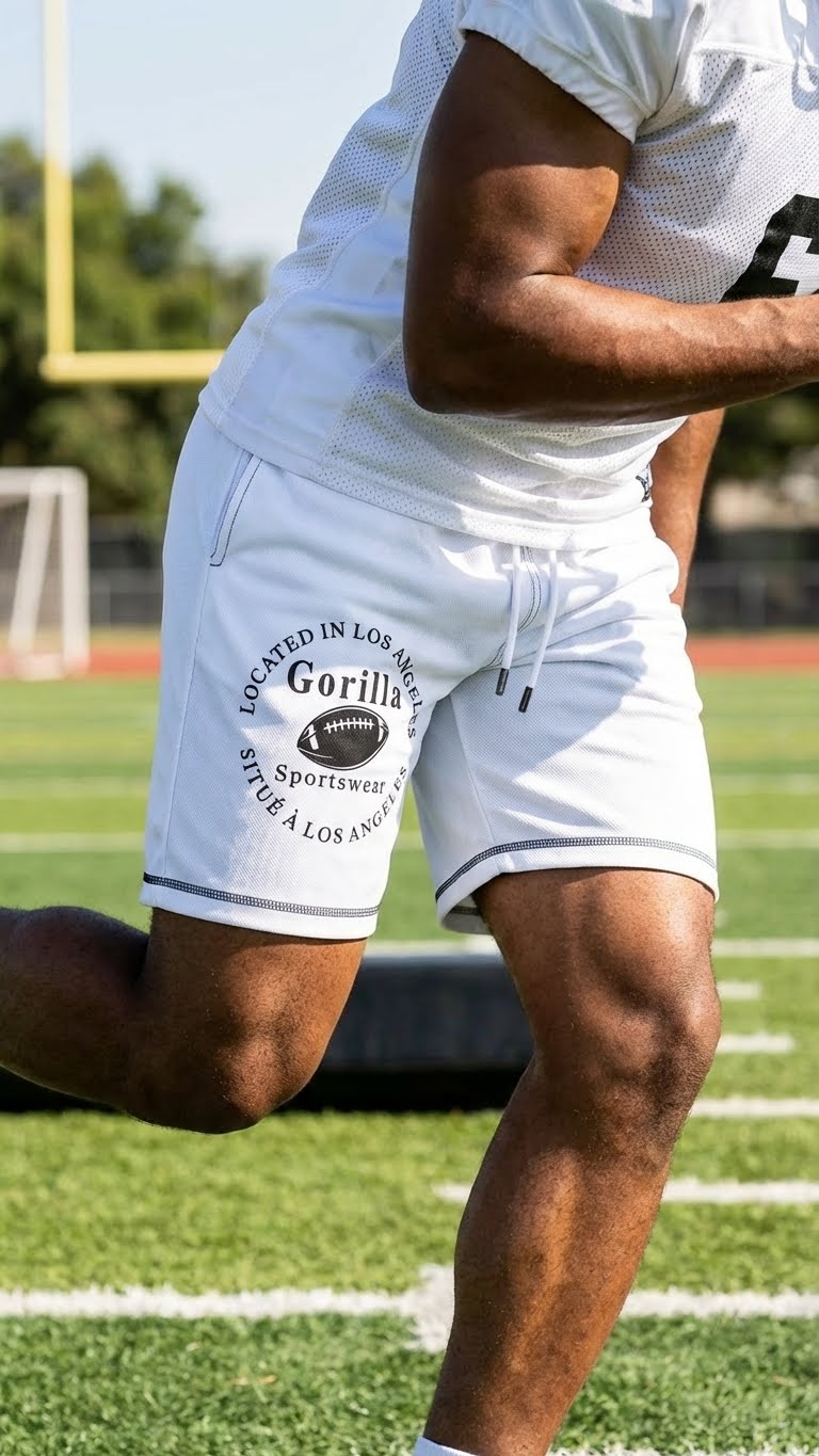 Men’s ComfyCasual Professional Performance Football Shorts for Training