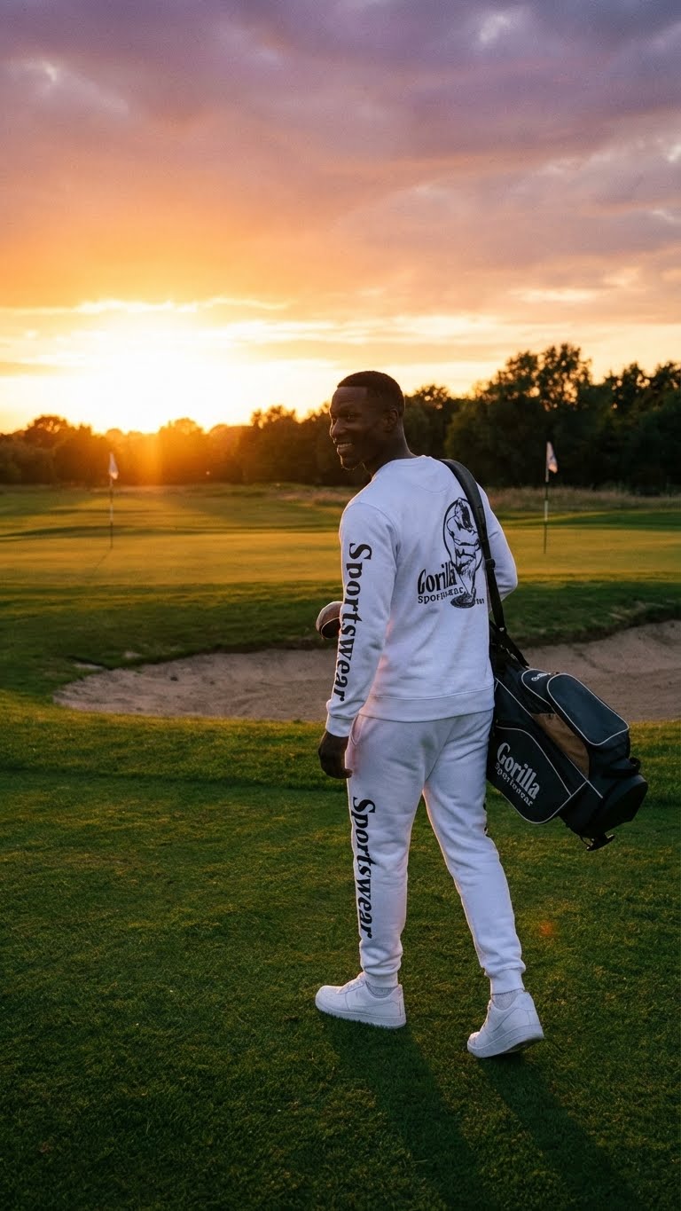 Men and Women Unisex White Sweatsuit Sportswear Set for Comfort and Everyday Wear