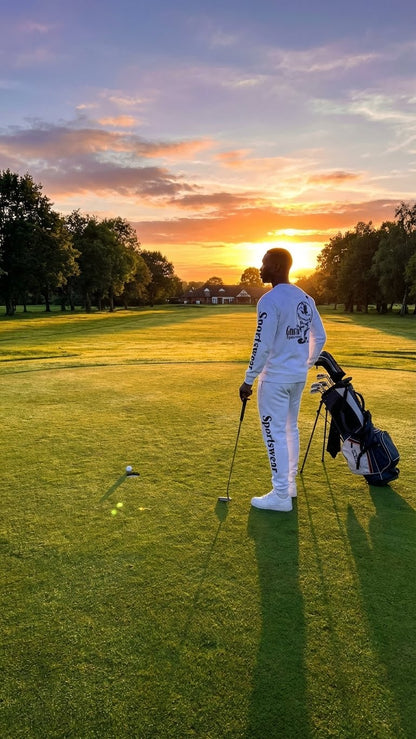 Men and Women Unisex White Sweatsuit Sportswear Set for Comfort and Everyday Wear