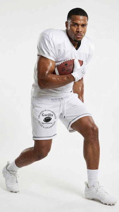 Men’s Football Training Set – Performance Shorts & High-Grip Receiver Gloves