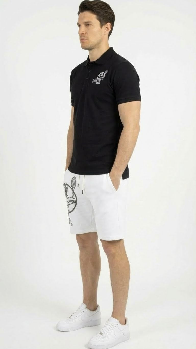 Men & Women Unisex Lightweight Black Tennis Shirt for Performance and Comfort