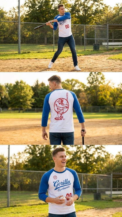 Men’s Baseball T-Shirt for Comfort, Training, and Everyday Wear
