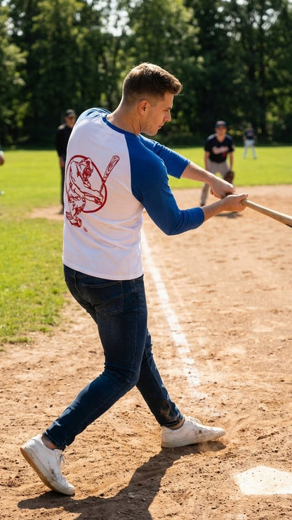 Men’s Baseball T-Shirt for Comfort, Training, and Everyday Wear