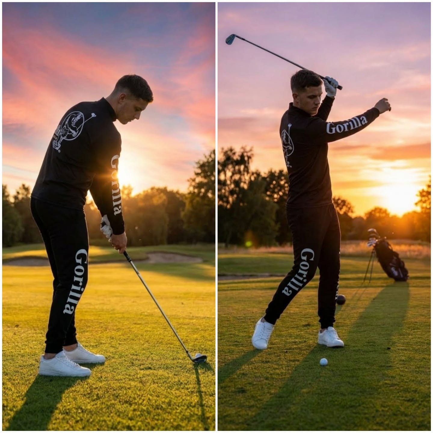 Exclusive One of a Kind Premium Golf Wear Unisex Long-Sleeve Performance Set