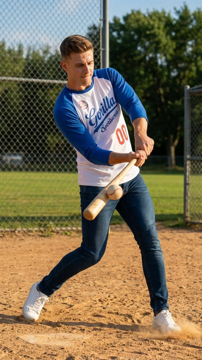 Men’s Baseball T-Shirt for Comfort, Training, and Everyday Wear