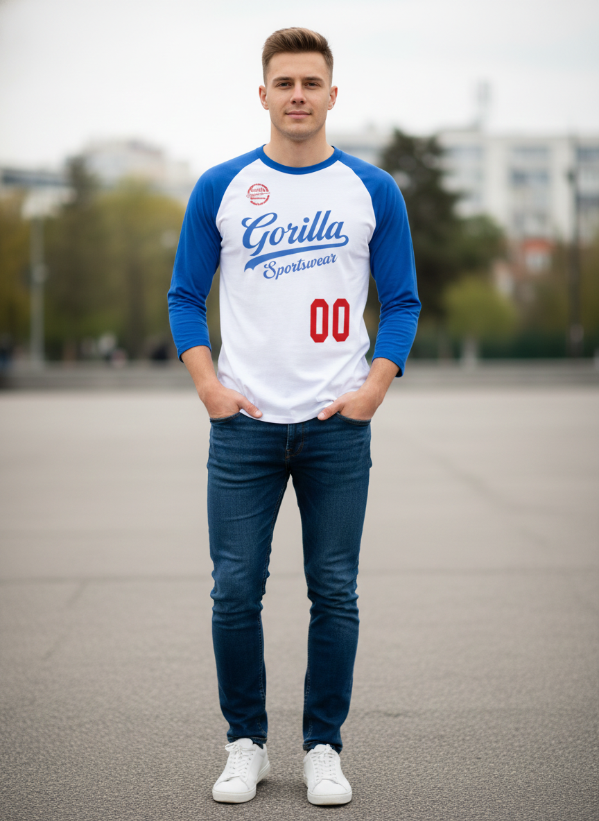 Men’s Baseball T-Shirt for Comfort, Training, and Everyday Wear