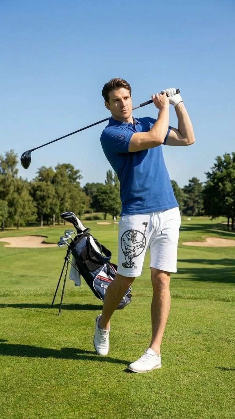 Men & Women Short Sleeve Golf Polo Shirt for Comfort and Performance