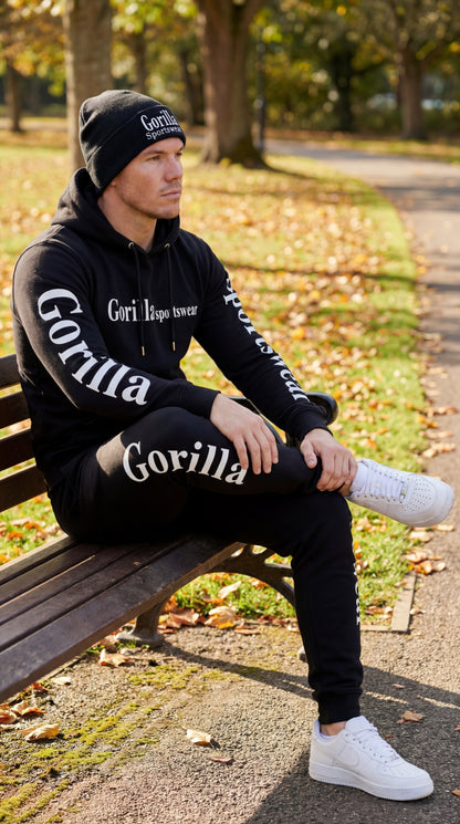 Men & Women Premium Black Sweatsuit for Comfort, Training, and Everyday Wear