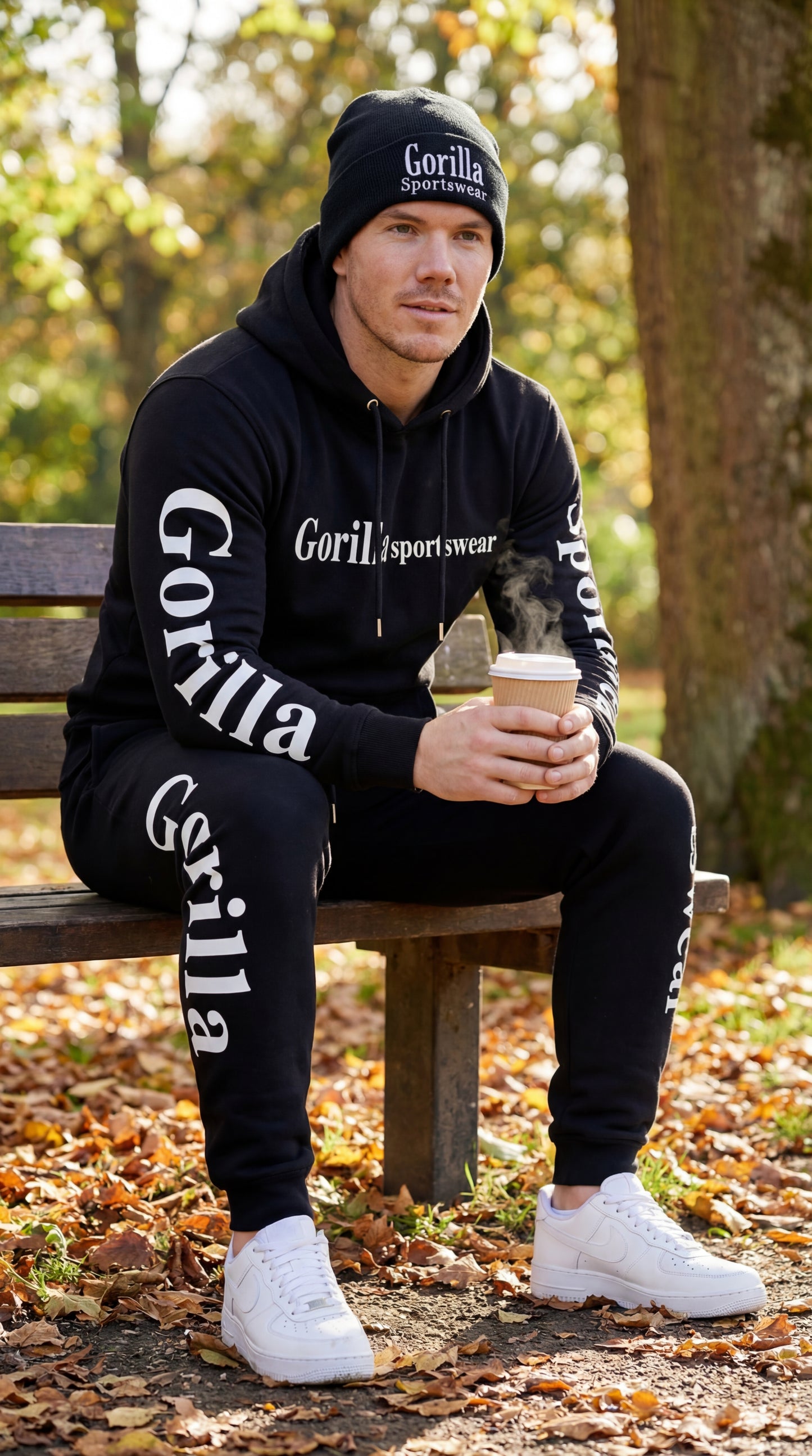Men & Women Premium Black Sweatsuit for Comfort, Training, and Everyday Wear