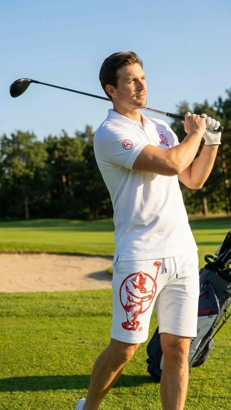 Men & Women Short Sleeve Golf Polo Shirt