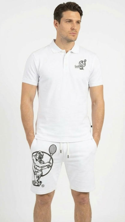 Men & Women Unisex Lightweight White Tennis Shirt for Performance and Comfort