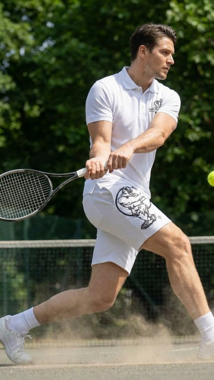 Men & Women Unisex Lightweight White Tennis Shirt for Performance and Comfort