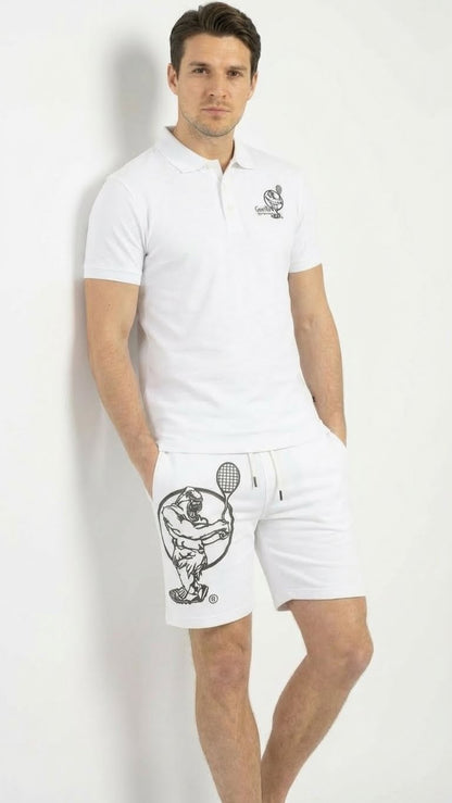 Men & Women Unisex Lightweight White Tennis Shirt for Performance and Comfort