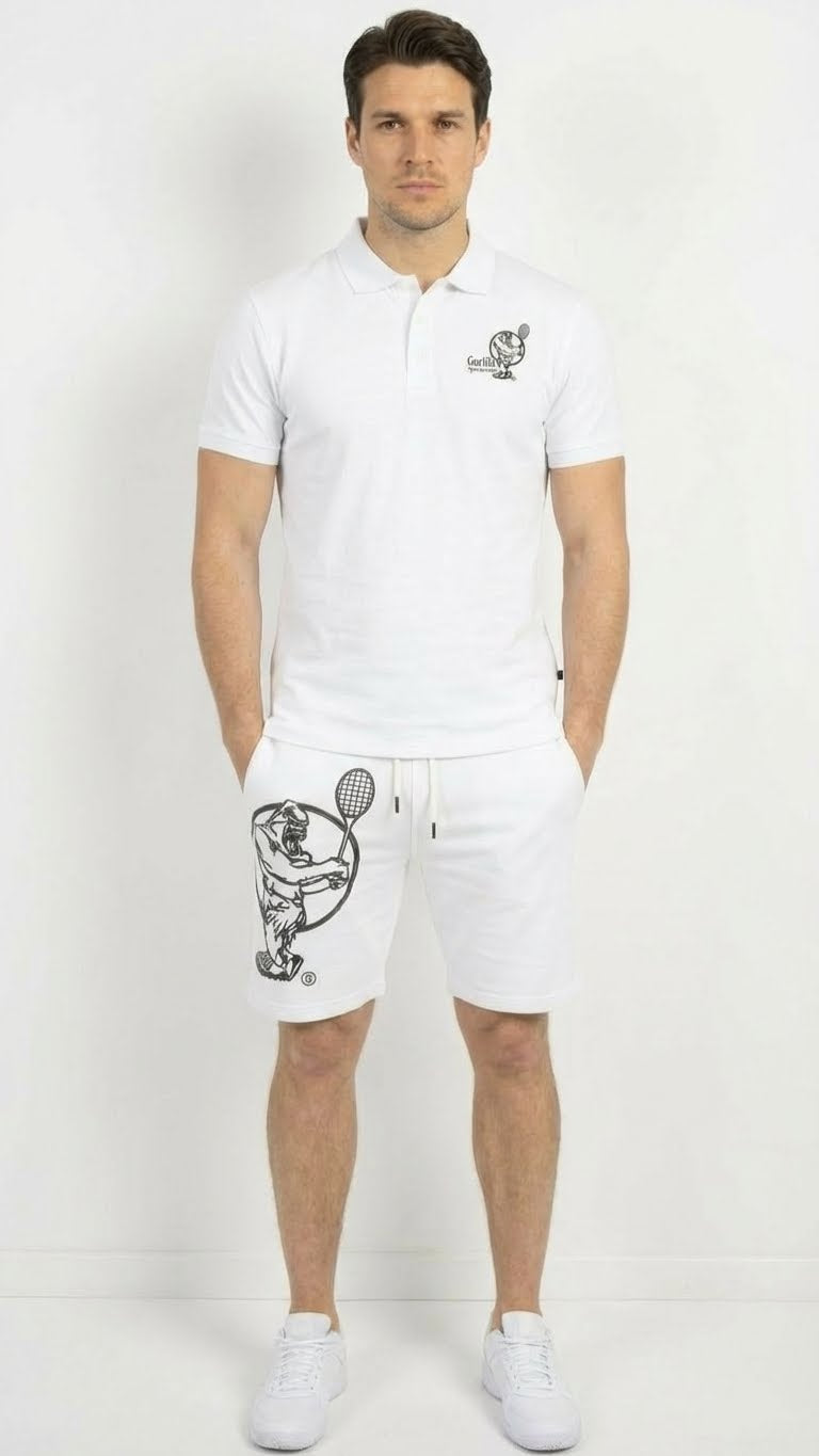 Men & Women Unisex Lightweight White Tennis Shirt for Performance and Comfort