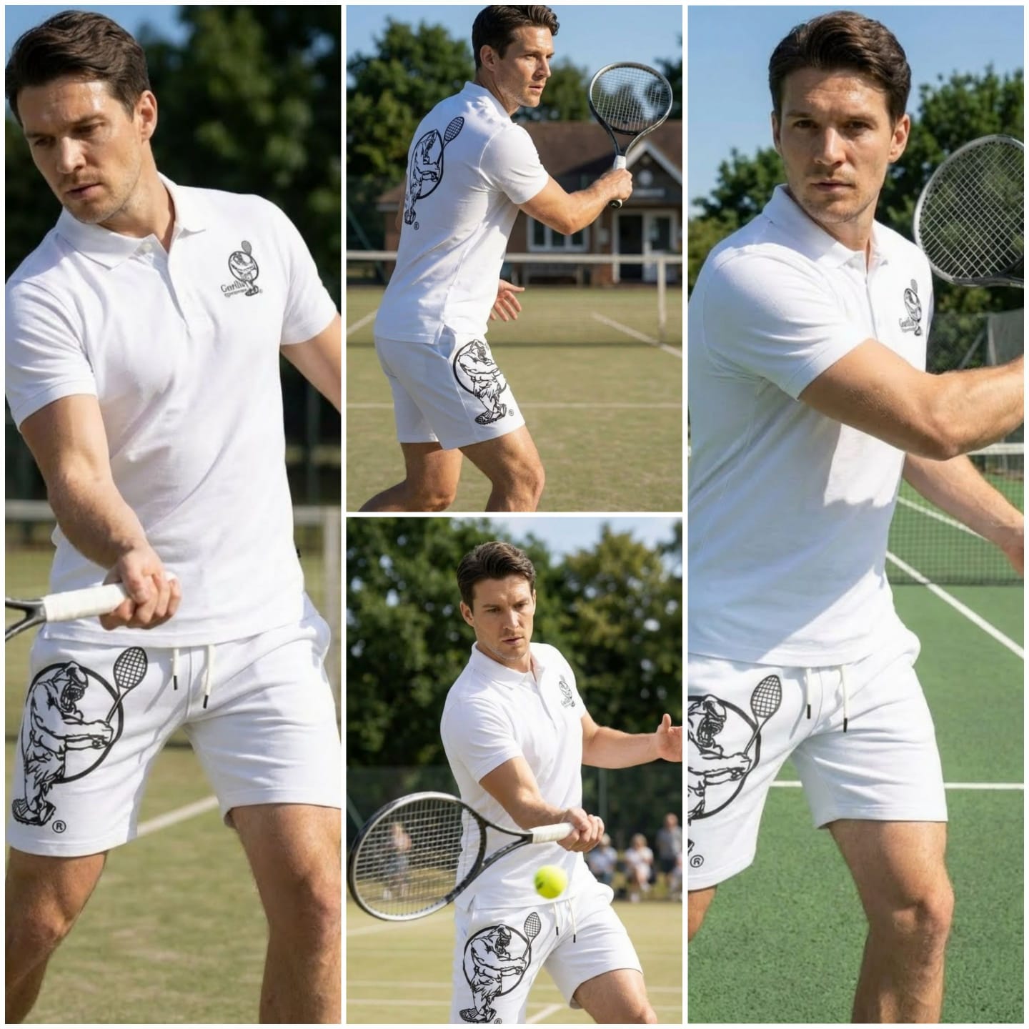 Men & Women Unisex Lightweight White Tennis Shirt for Performance and Comfort