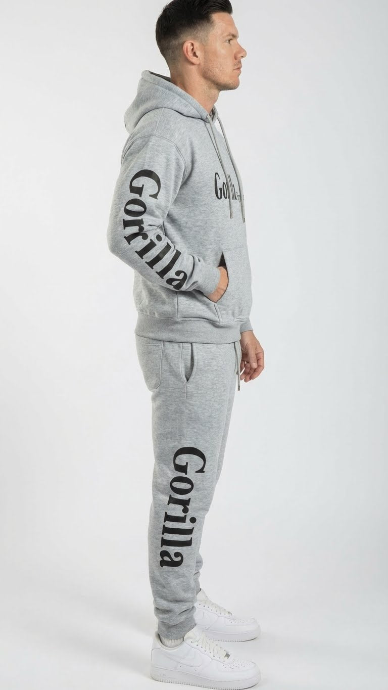 Men & Women Premium Gray Sweatsuit 