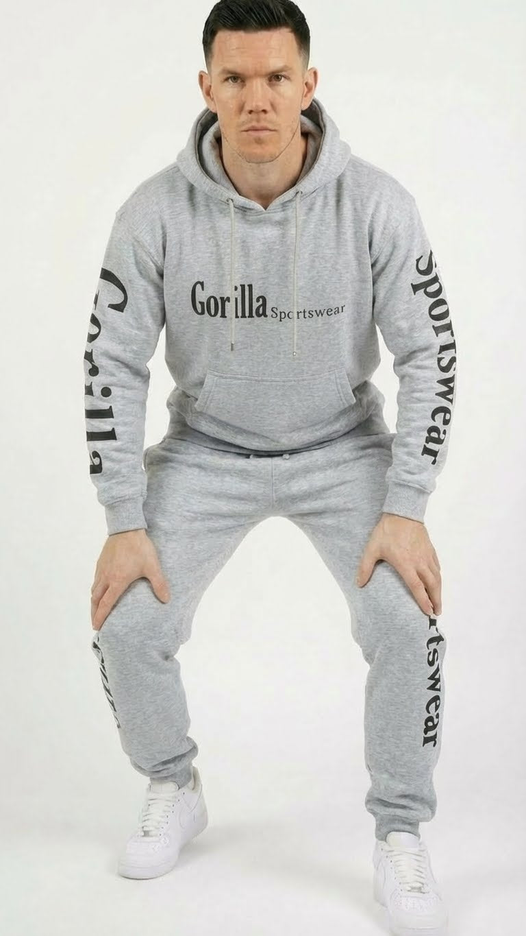 Men & Women Premium Gray Sweatsuit 
