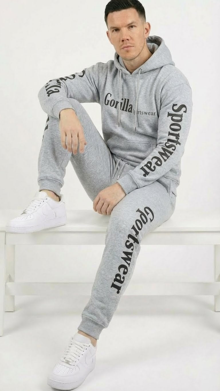 Men & Women Premium Gray Sweatsuit 