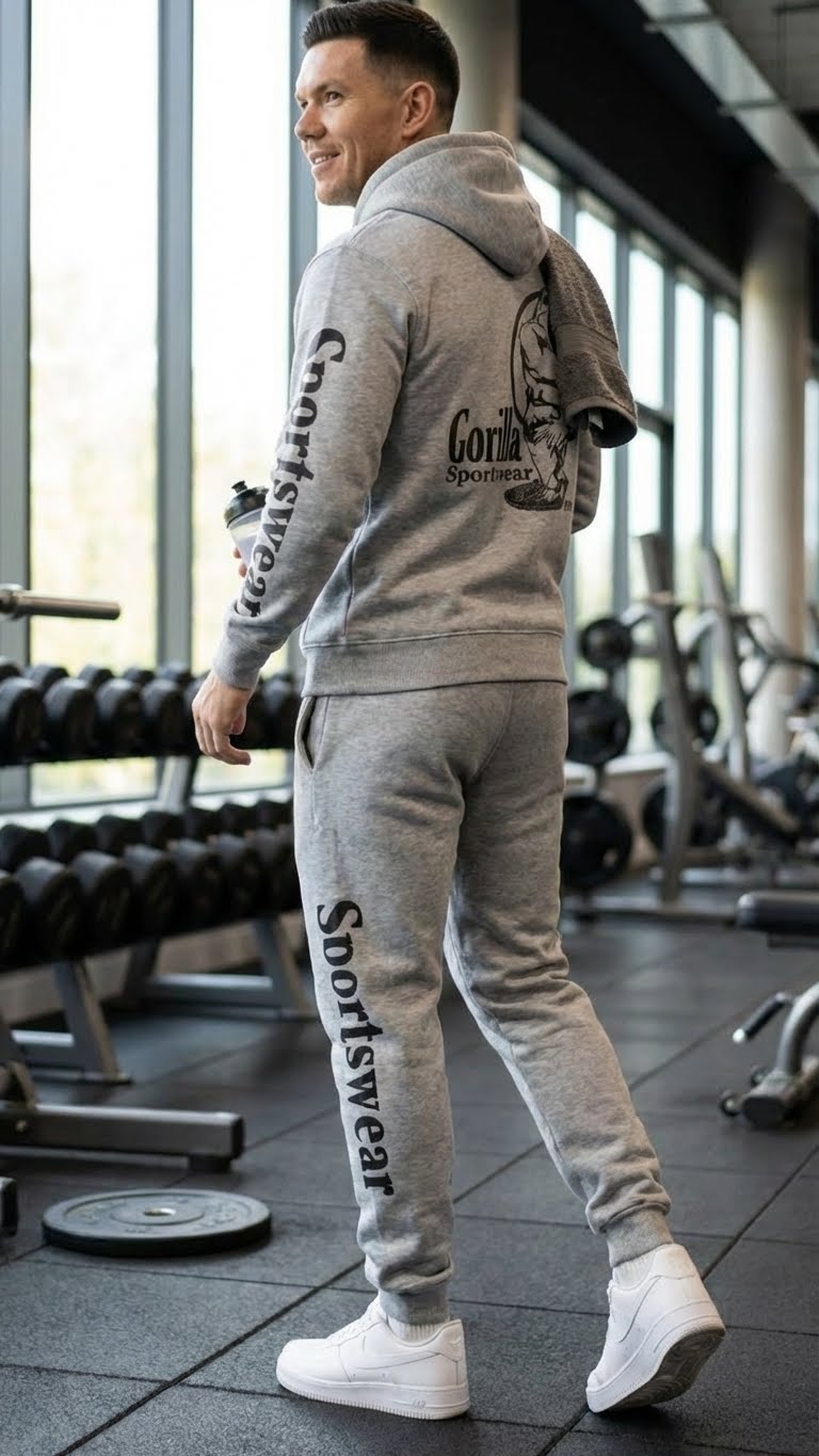 Men & Women Premium Gray Sweatsuit 