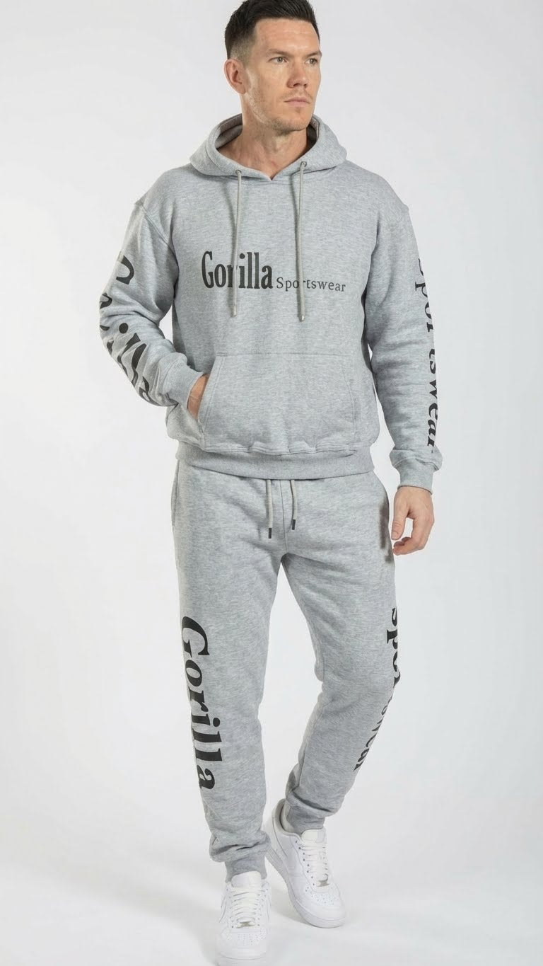 Men & Women Premium Gray Sweatsuit 