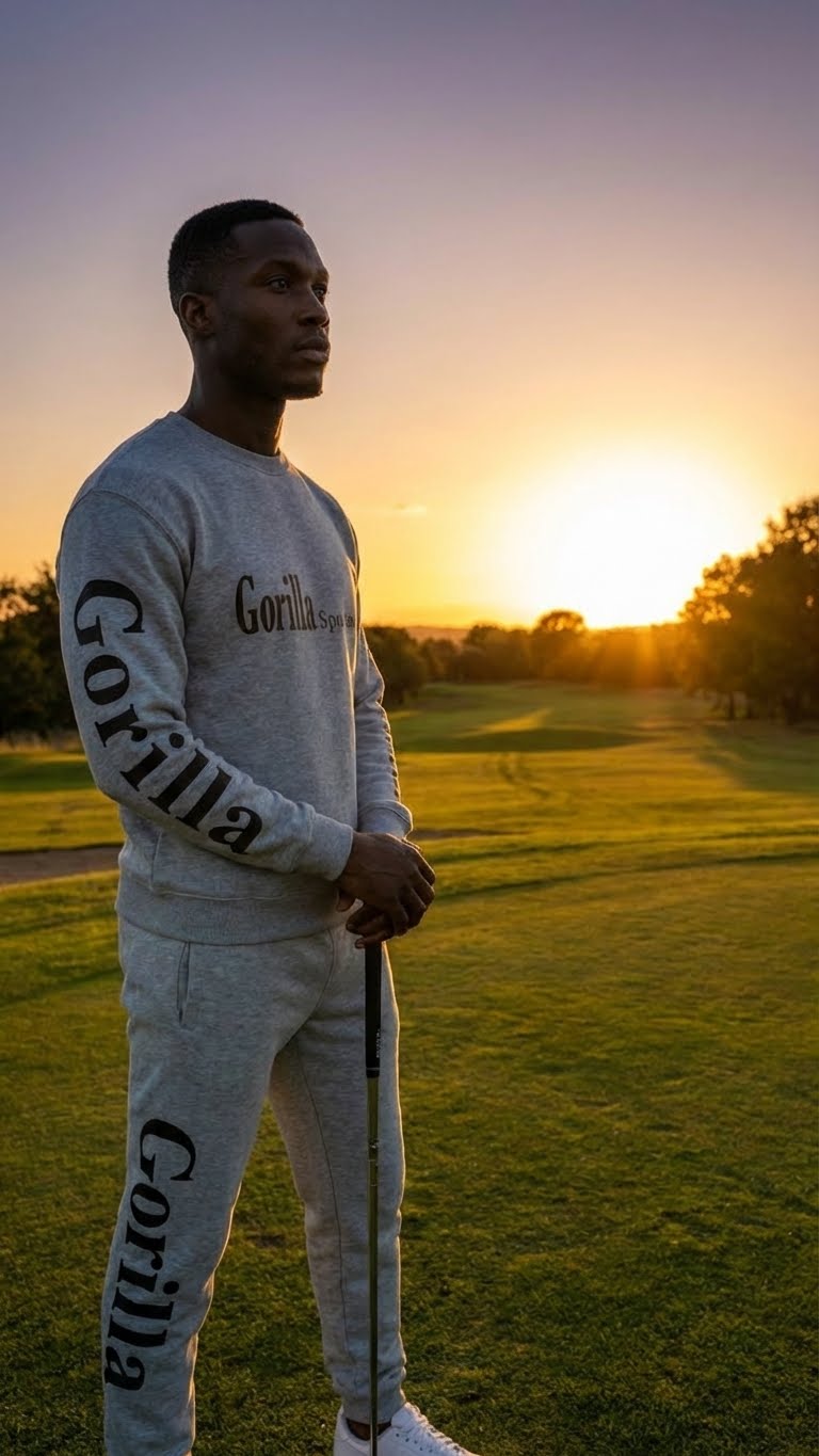 Men & Women Unisex Gray Sweatsuit Athleisure Sportswear Set for Comfort and Everyday Wear