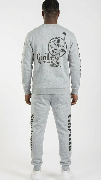 Men & Women Unisex Gray Sweatsuit Athleisure Sportswear Set for Comfort and Everyday Wear