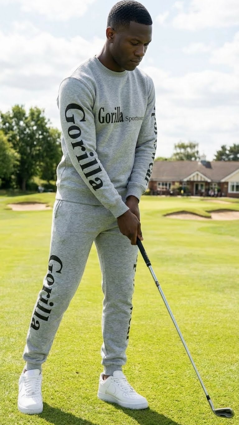 Men & Women Unisex Gray Sweatsuit Athleisure Sportswear Set for Comfort and Everyday Wear