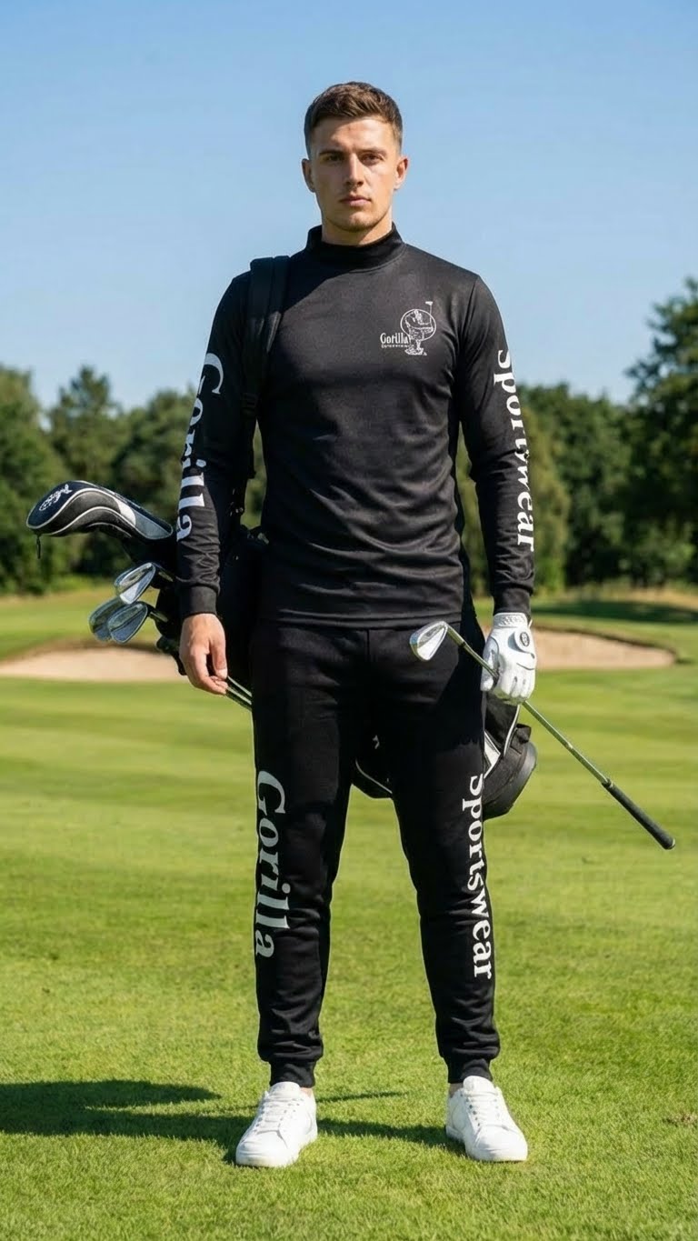 Exclusive One of a Kind Premium Golf Wear Unisex Long-Sleeve Performance Set